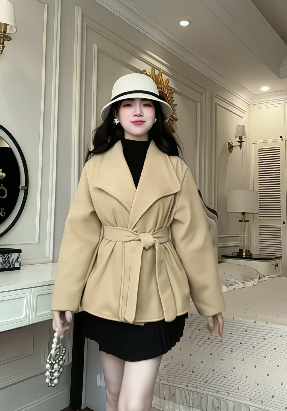 áo dạ đai xinh#trending #domactetxinh #trendingvideo #xuhuongtiktokk #xuhuong 