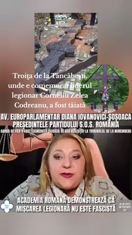 • Troiţa de la Tâncăbeşti, unde e comemorat liderul legionar Corneliu Zelea Codreanu, a fost tăiată . Pentru creștini,crucea reprezintă suferința și sacrificiul Mântuitorului,crucea este simbolul religios cu o puternică încărcătură emoţionalắ şi spirituală! SA NU AVEȚI LINISTE ÎN VECI CEI CARE ATI VANDALIZAT CRUCEA DE LA TÂNCĂBEŞTI !#VinovațiSăPlătească  #Tâncăbeşti #CorneliuZeleaCodreanu #DianaIovanoviciSosoaca #fypviralシ  • @Diana Iovanovici-Șoșoacă @Andreea Cîmpianu Official @Iulia @Iuliana @Deputat Nini Pascalini @Gabriela Mateiu 49 Oficial @GabiFreePFreeRo @Georgescu Andrei Official ✅ @Ingerul Porumbeilor @S.O.S.Județ.Vâlcea @Constanța S.O.S RO MEHEDINȚI @SOS Olt @s.o.s.roBistrița-Năsăud @ALEXANDRA ANTON @S.O.S.Ro.Emilia-Romagna @Dumitru Manea (Miron Manega) @Deputat Tudor Ionescu @Deputat Mihai-Adrian Țiu @Deputat Vidra Vlad-Andrei @SOS Botoșani @Andriana Cipru S.O.S 