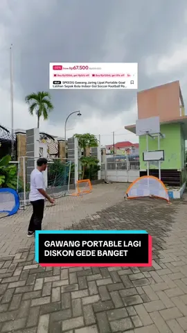 Obral cuci gudang gawan bola portable #gawangbola #gawangportable #gawangmini #paydaysale #rhvn 