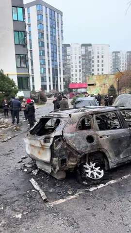 Софіївська Борщагівка, 29.11.2025 Наслідки російського удару… #kyiv #ukraine 