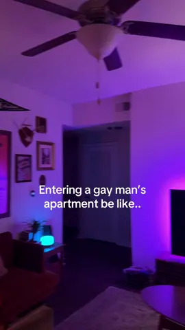 We don’t use homophobic lighting in this house. 🫶🏻👨🏼‍🤝‍👨🏽🙌🏽 #atx #lgbt #gay #Home #austintx 