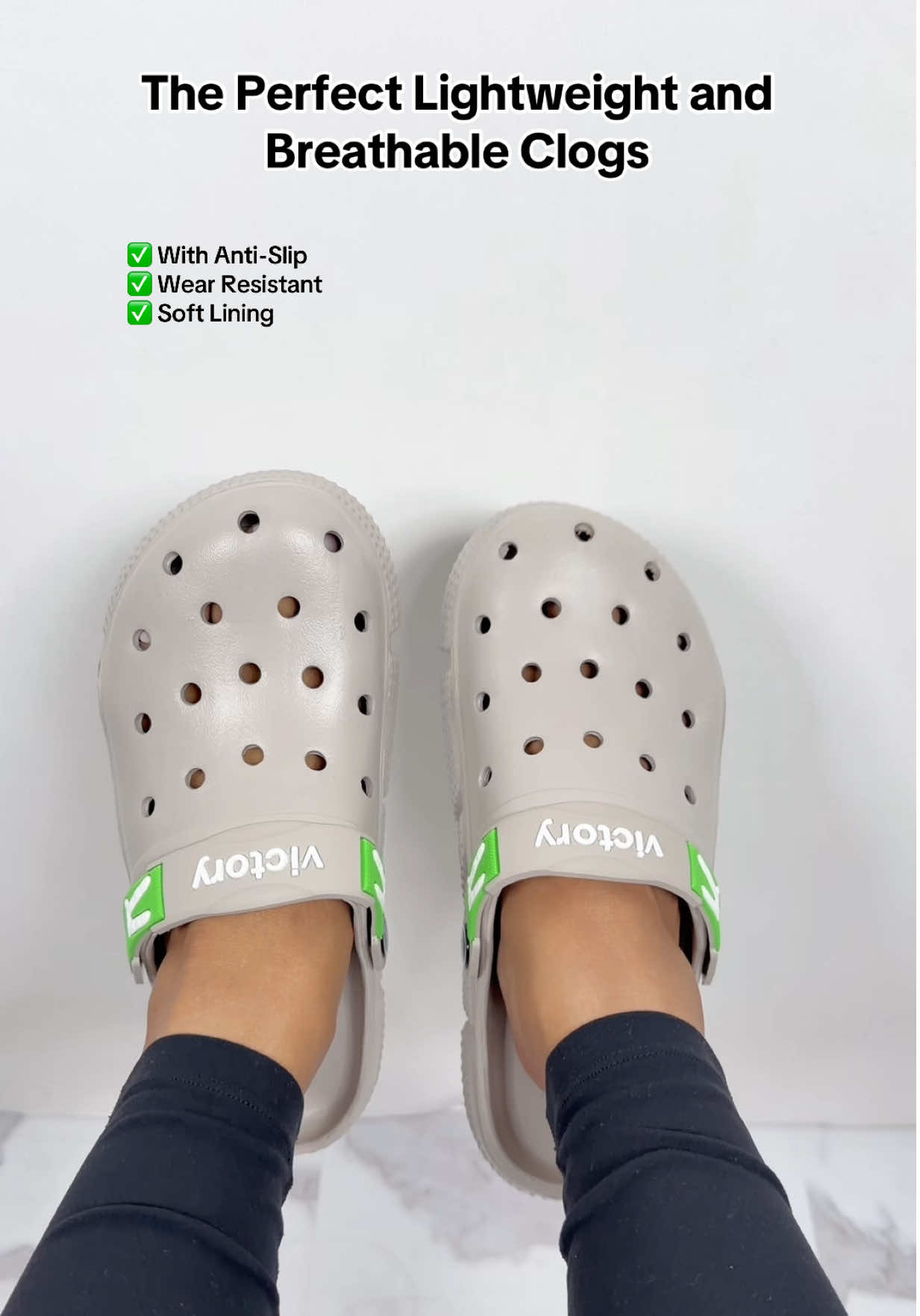 Super lightweight and breathable clogs! ❤️  #clogs #clogshoes #clog #slippers #tiktokshopblackfriday 