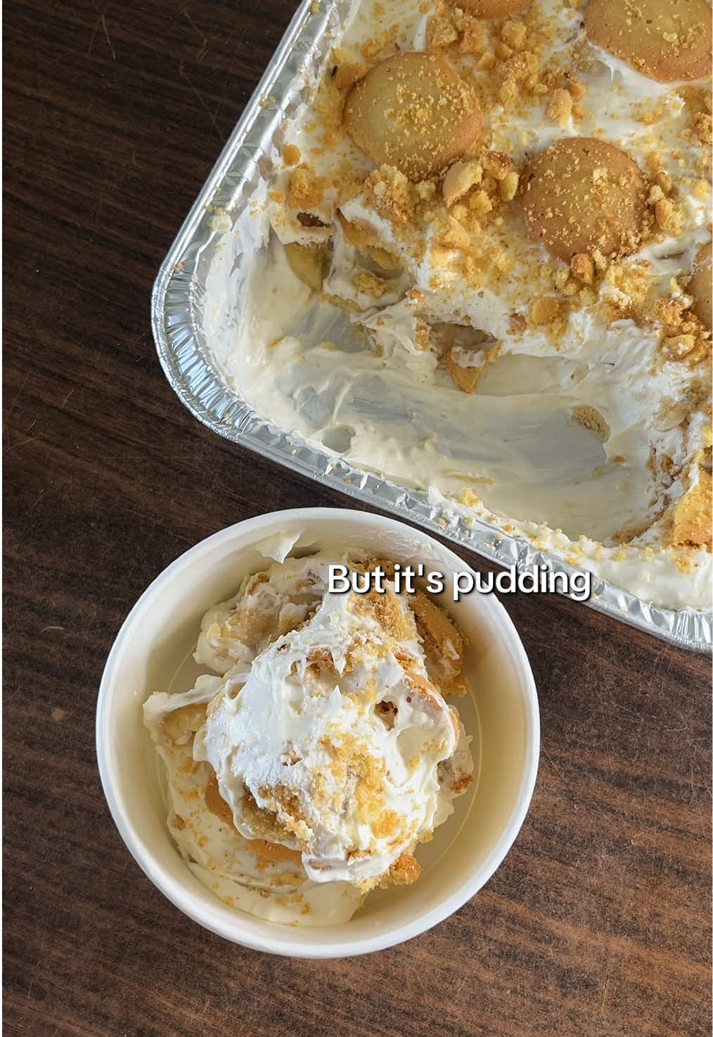 Classic banana pudding by_ayya💛🍌 #bananapudding #bananapuddingviral 