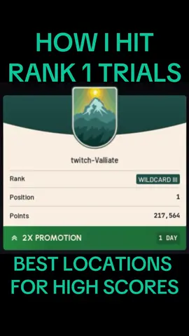 Locations for highest scores in trials this week! | Rank 1 Wildcard 3 #arcraiders #arcraidersgame #arcraidersgameplay #gaming 