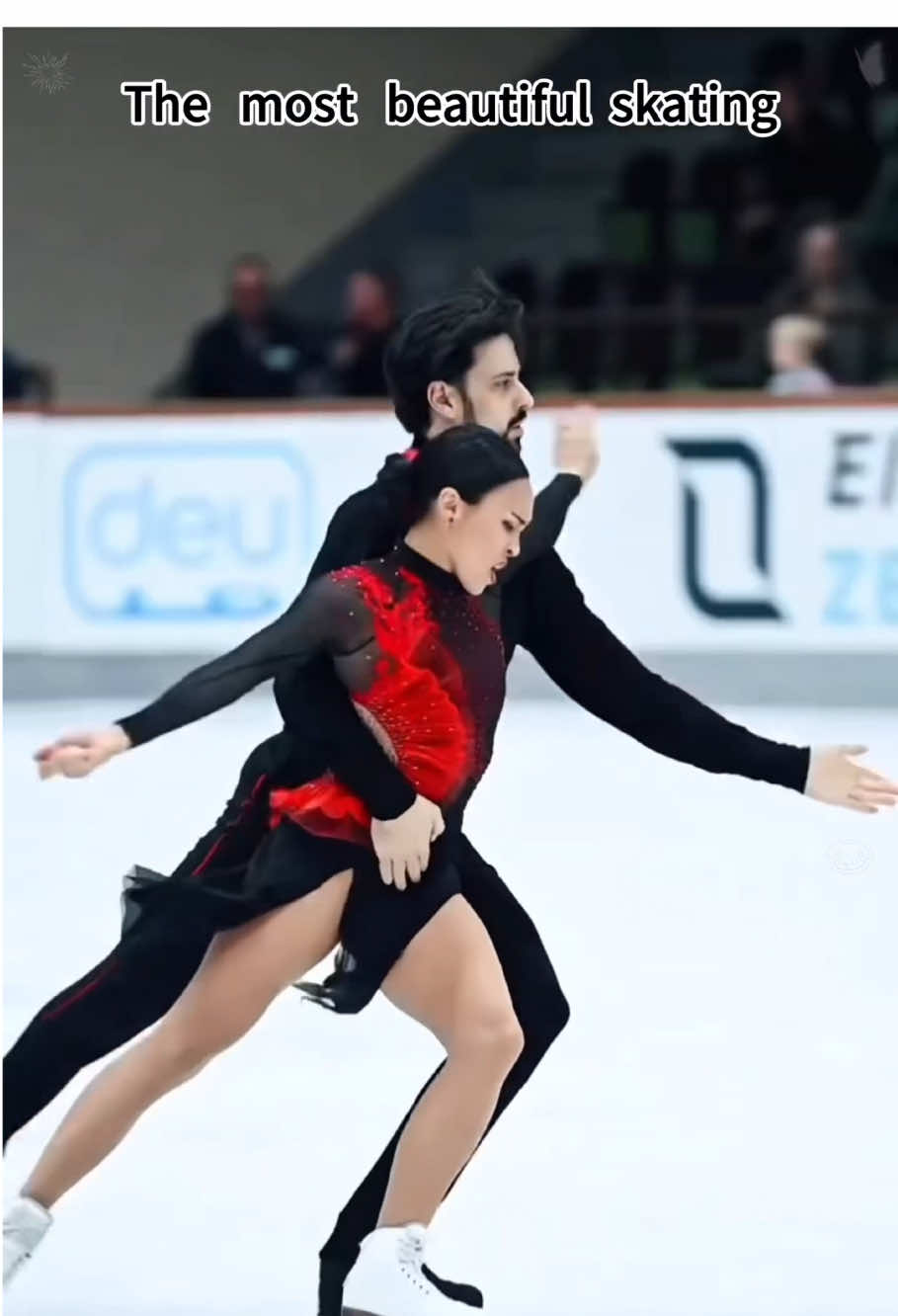 Synchronize perfection - Stunning Pairs Skating💕#usa#figureskating#IceSkating#figureskatingcouple #usa    