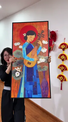 Tranh vải canvas cao cấp #tranhvaitreotuong #tranhcanvas #tranhtreotuong #xuhuong #trachanh89 