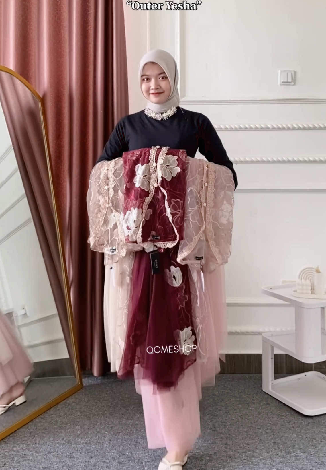 Outer Yesha launching besok 😍#fyp #outerbrukat #outerkondangan #outerlebaran 