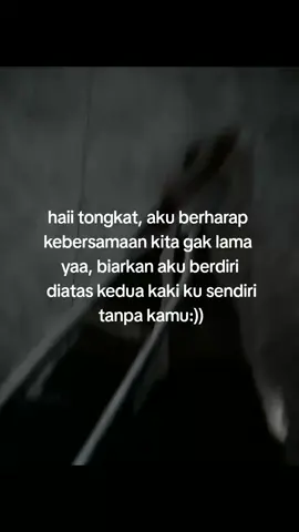 disatu sisi bersyukur ada tongkat yang bisa bantu jalan, disisi lain pengen cepat