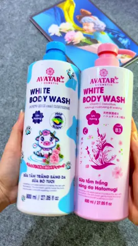 Sữa tắm avata hỗ trợ dưỡng sáng da #emchintaphoa #xh #xuhuong #suatam 