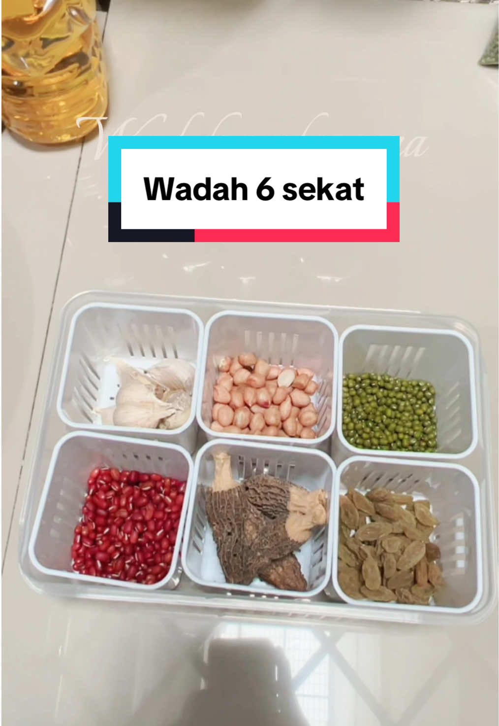 Wadah saringan 6 sekat #wadahsaringan #wadahsayur 