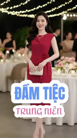 #doxinhtrungnien #thoitrangnu #thoitrangtrungnien #vaytrungnien #damtiec 