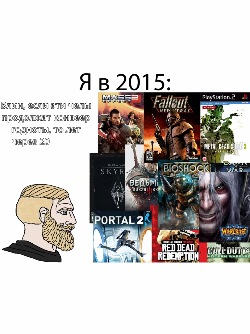 Игровой мем  P.s. спешиал фор душнилы: да, я в курсе, что хорошие игры делают до сих пор 🫠 #мем