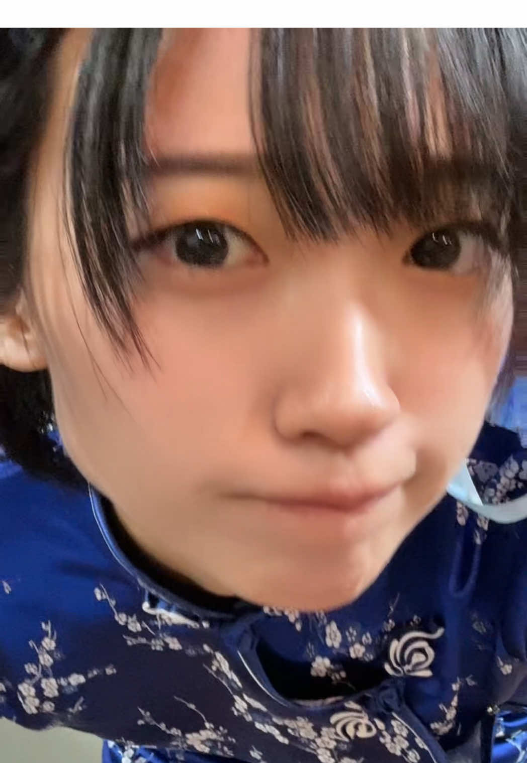 毎日頑張ってるきみへ、ドアップみーたさん👀 #チャイナ服 #一重 #アイドル #ショートカット女子 #ボーイッシュ女子