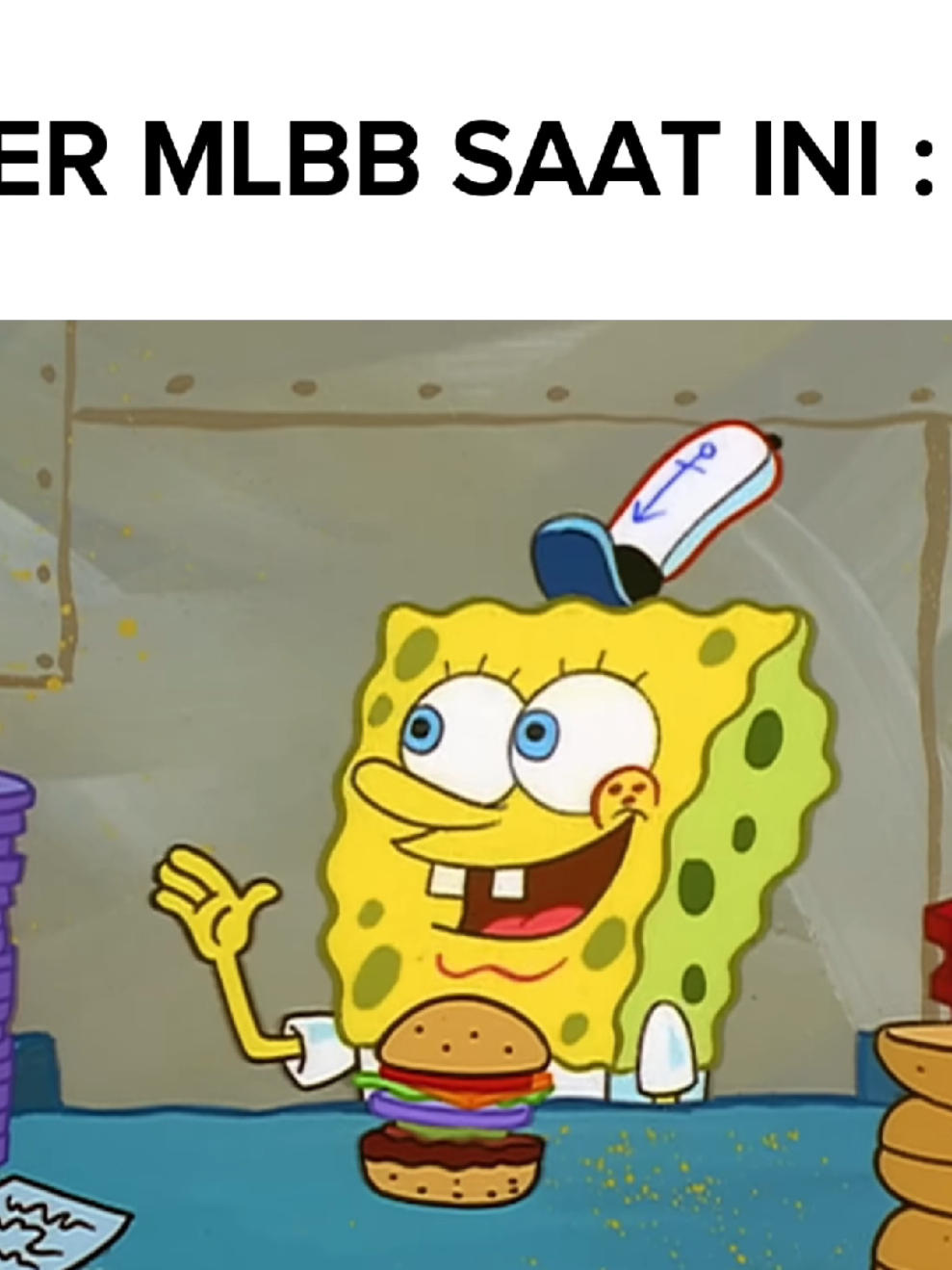 Masak Krabby Patty!  #MLBBXSpongeBob #MLBBFriendFest #MLBB #nickelodeon #spongebobsquarepants 