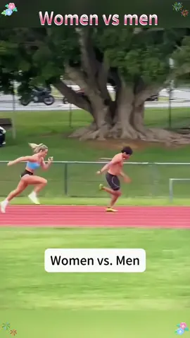 Women vs men #Running #sports #fyp #women #men