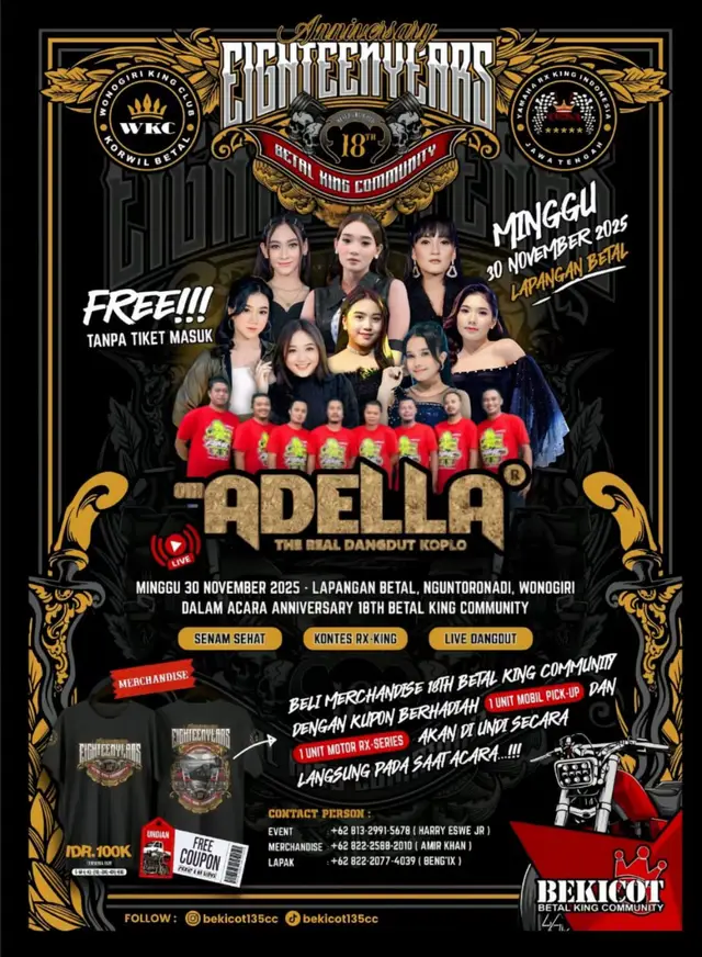 JANGAN LEWATKAN‼️ 🗓️ 30 November 2025 📌 Lap.Betal Nguntoronari Wonogiri @Sabila Permata @cantika_nuswantoro @Difarina @Lusyanajelita @Firaazahra29 @Devinta Salatnaya @elsasafira @refinasifani  #adella #omadella #omadellaterbaru #omadellaamc #konser   