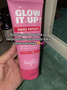 membantu mencerahkan, melindungi dari sinar UV, wangi mewah tahan lama. #brighty #brightyglowitup 
