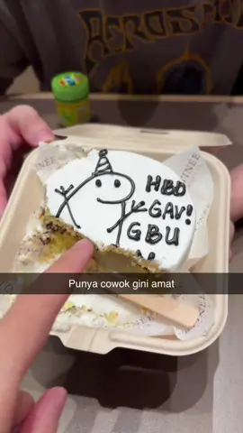 Happy birthday sayang love from ✨cengkareng✨