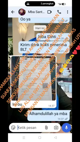 Atas ijin Allah SWT mempermudah langkahku utk KEBAIKAN