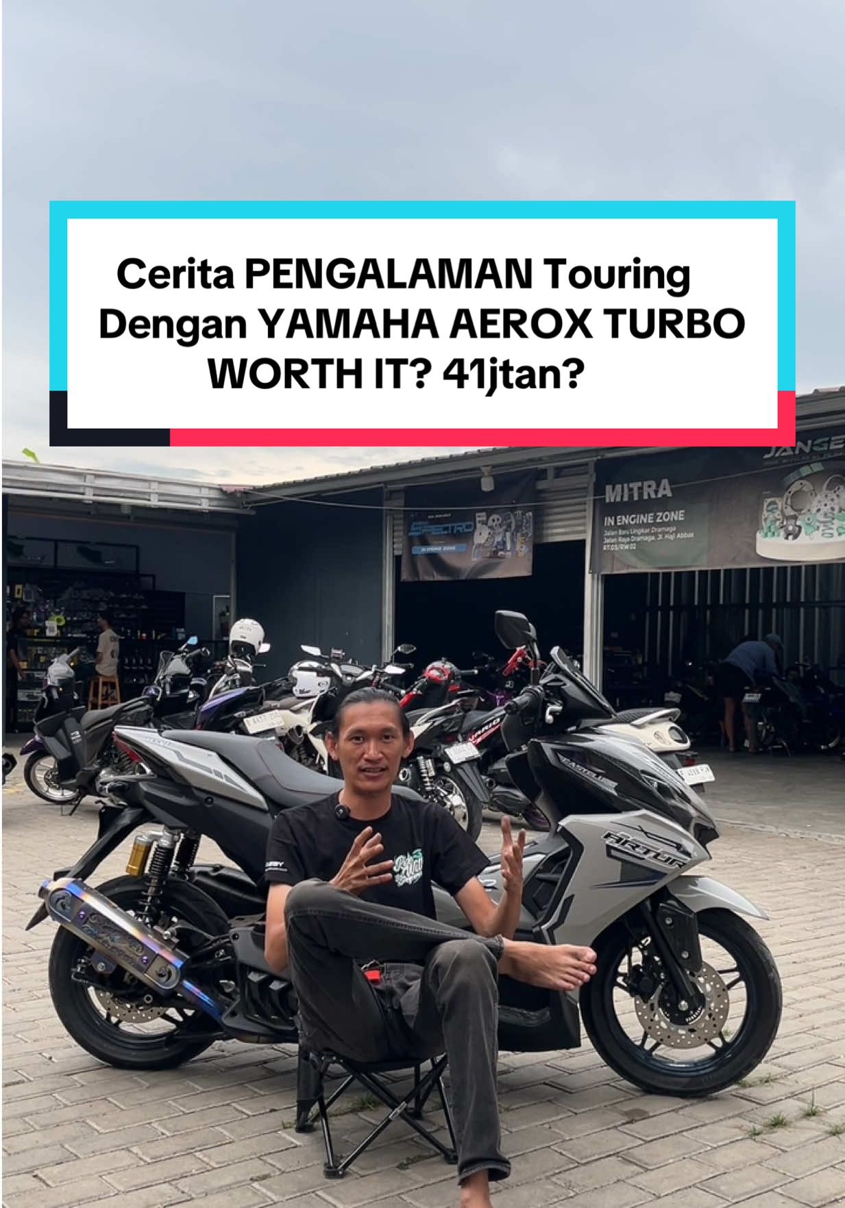 Sebelum kalian membeli Aerox Turbo /Nmax Turbo kalian wajib nonton video ini sampai habiss gw bakal cerita pengalaman gw Menggunakan motor ini selama Touring ke Sawarna! #in_engine #inenginezone #workshopinengine #aeroxturbo #reviewaeroxturbo 