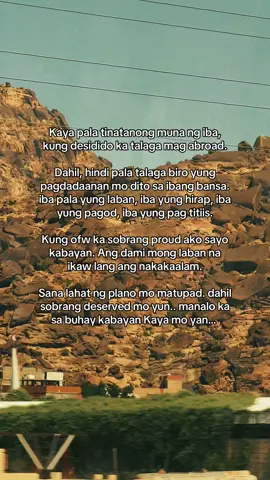 #fyppppppppppppppppppppppp #foryou #kabayan #ofwlife Iba-iba man tayo ng rason kung bakit tayo nasa ibang lugar.  Pero may isang rason tayo na mag kakatulad, yun yung rason natin na sabay sabay mangarap para sa magandang kinabukasan. #padayon 