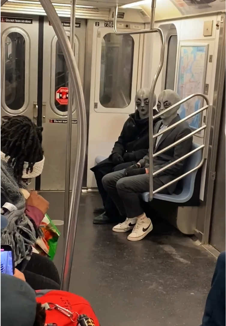 Average day on the nyc subway #usa #fyp #foryou#usa tiktok #prank #subwaycreatures #subway #movingday#nyc #lol