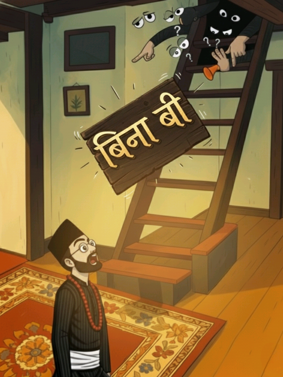 बिना बी Walking Up to the Old Newari House Be Like... Voiceover credit: @nir.nic63  #nepalianimation #nepalbhasa #बिनाबी  #newariculture #creatorsearchinsights 