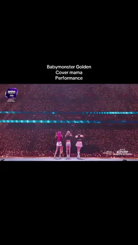 Babymonster Golden Cover mama Performance #mamaawards #babymonster #golden #fyp #viral  