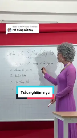 Replying to @Nhi Chau trắc nghiệm nyc 