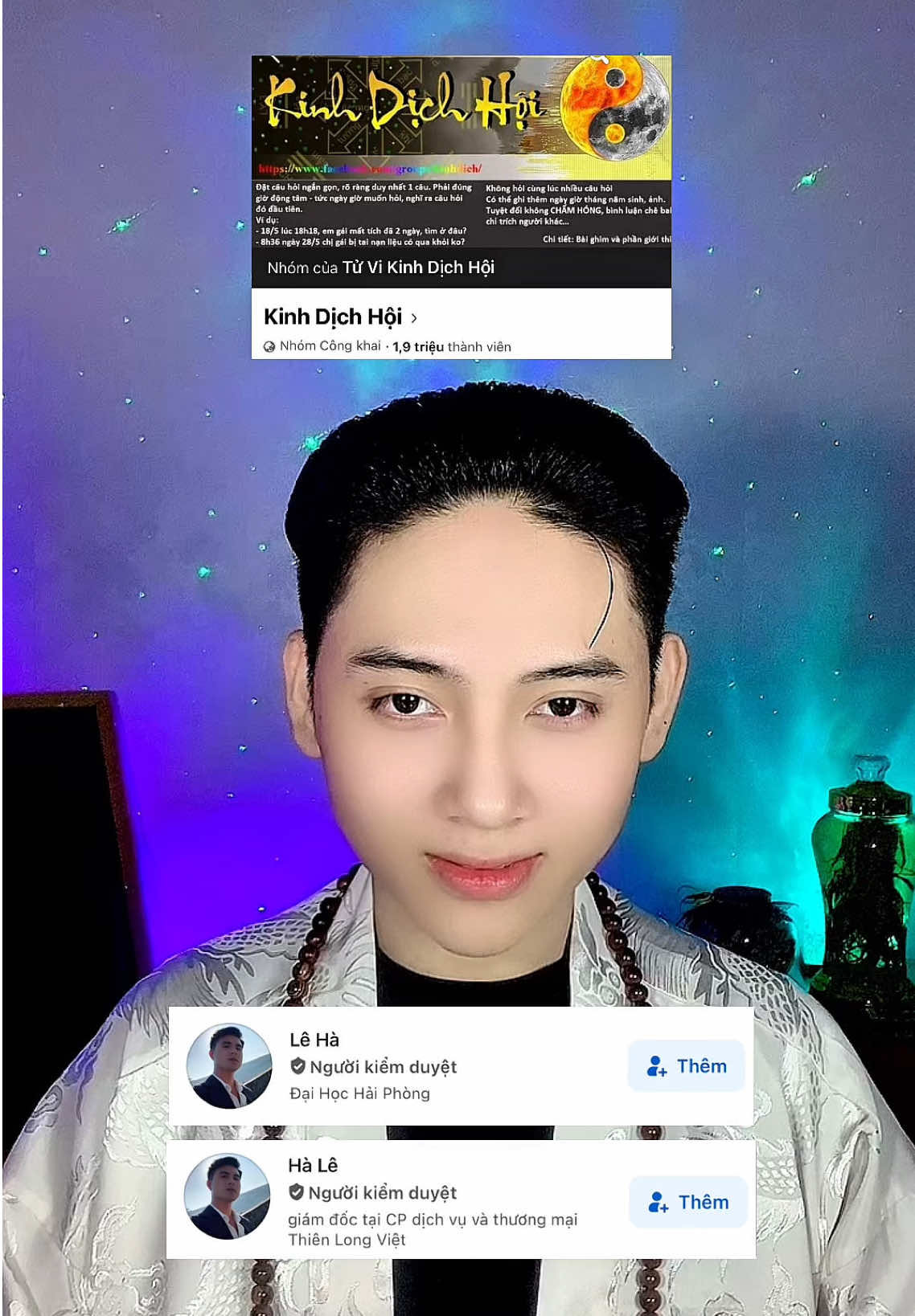 Kinh Dịch Hội #phuquy #kinhdichhoi #vuanhson #canvison #leha 