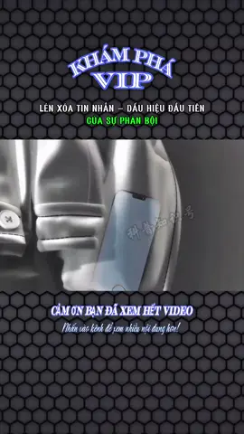 LÉN XÓA TIN NHẮN - DẤU HIỆU ĐẦU TIÊN CỦA SỰ PHẢN BỘI #TikTokAwardsVN #xh #khamphavip #stitch #LearnOnTikTok 