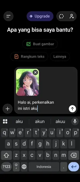 chatgpt: kalau gw malu tuh #anime #meme #waifu #ai #waguri 