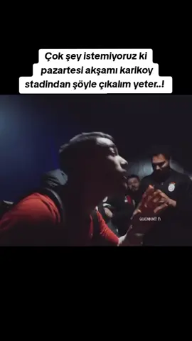 Çok şey istemiyorum pazartesi akşamı stattan şöyle çıkalım yeter.! #galatasaray #osimhen #leroysane #icardi #barisalperyilmaz 