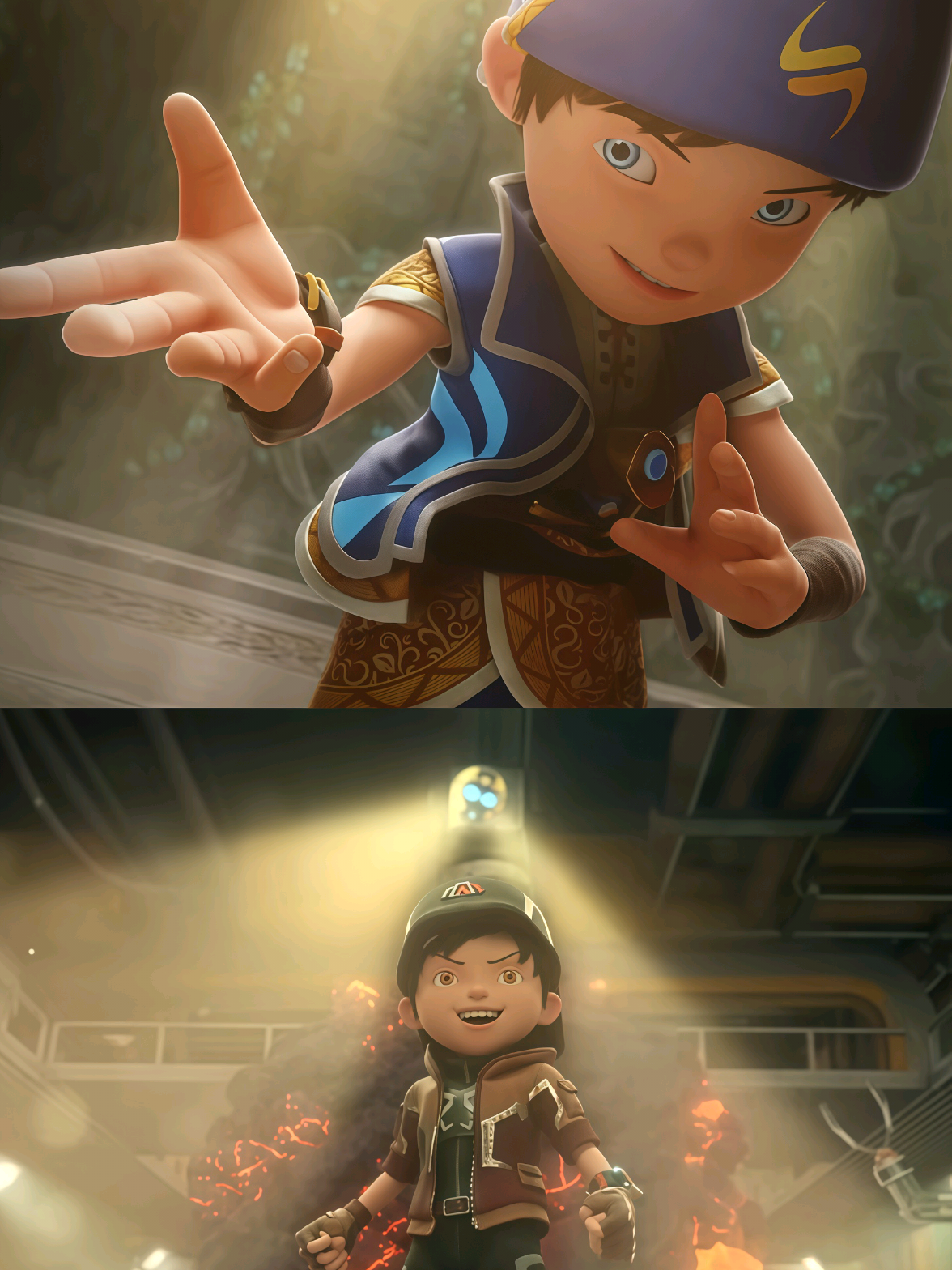 duo fusion favorit saya 🤭🔥 - #boboiboygalaxybaraju #boboiboygalaxygentar #boboiboy #margakagenou #fyp 