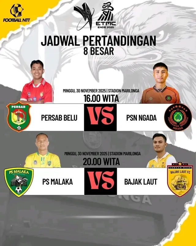 Siapakah dua tim yang akan memastikan langkah ke semifinal? Semua akan terjawab di lapangan tetap pantau, karena tensi persaingan semakin tinggi prediksi PERSAB BELU dan bajak laut yg akan  menempati satu tiket ke semifinal 🔥 #infobola #bolantt #etmcende2025 #nttpride🏝🔥 #fyppppppppppppppppppppppp 