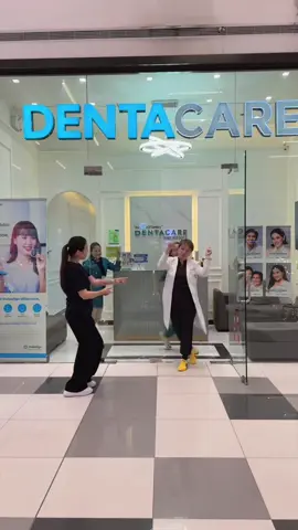 Smiling is the best, and with the coolest dentist and dental clinic, it's even better! @dentacarephils @Sharon #dental #fyp 