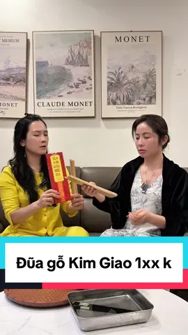 Đũa gỗ Kim Giao. #tiemtaphoa2chiem #duago #duagokimgiao #duakimgiaochinhhang #duakimgiao 