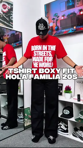 Tshirt boxy fit merah menyala 🔥 #tshirtboxy #kaosboxy #tshirtmurah #skenaoutfit #outfitideas 