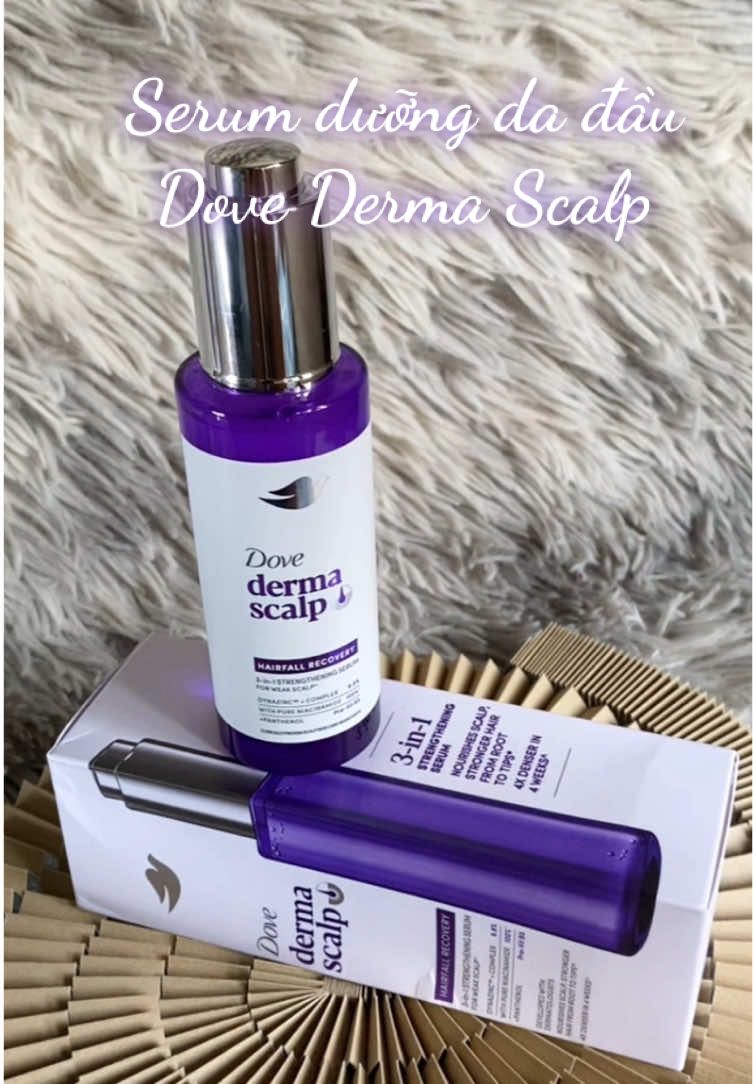 Serum Dove dưỡng da đầu Dove Derma Scalp#Dove #Serum #hoptaccungunilever #Ecomobi #serumduongdadaudove 