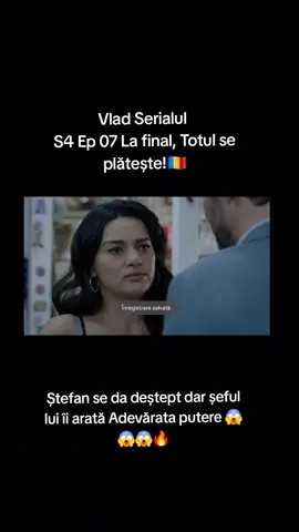Vlad Serialul  S4 Ep 07 La final, Totul se plătește!🇷🇴#adriananutei #vlad #leocleste #elizadragomir #stefandragomir 
