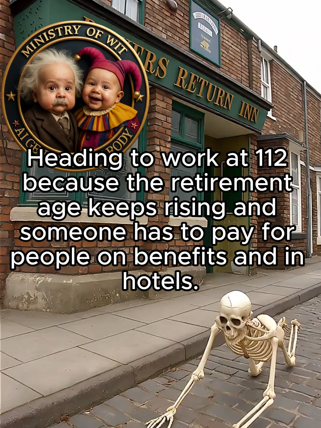 #retirement #satire #coronationstreet #nigelfarage #borisjohnson #reformuk