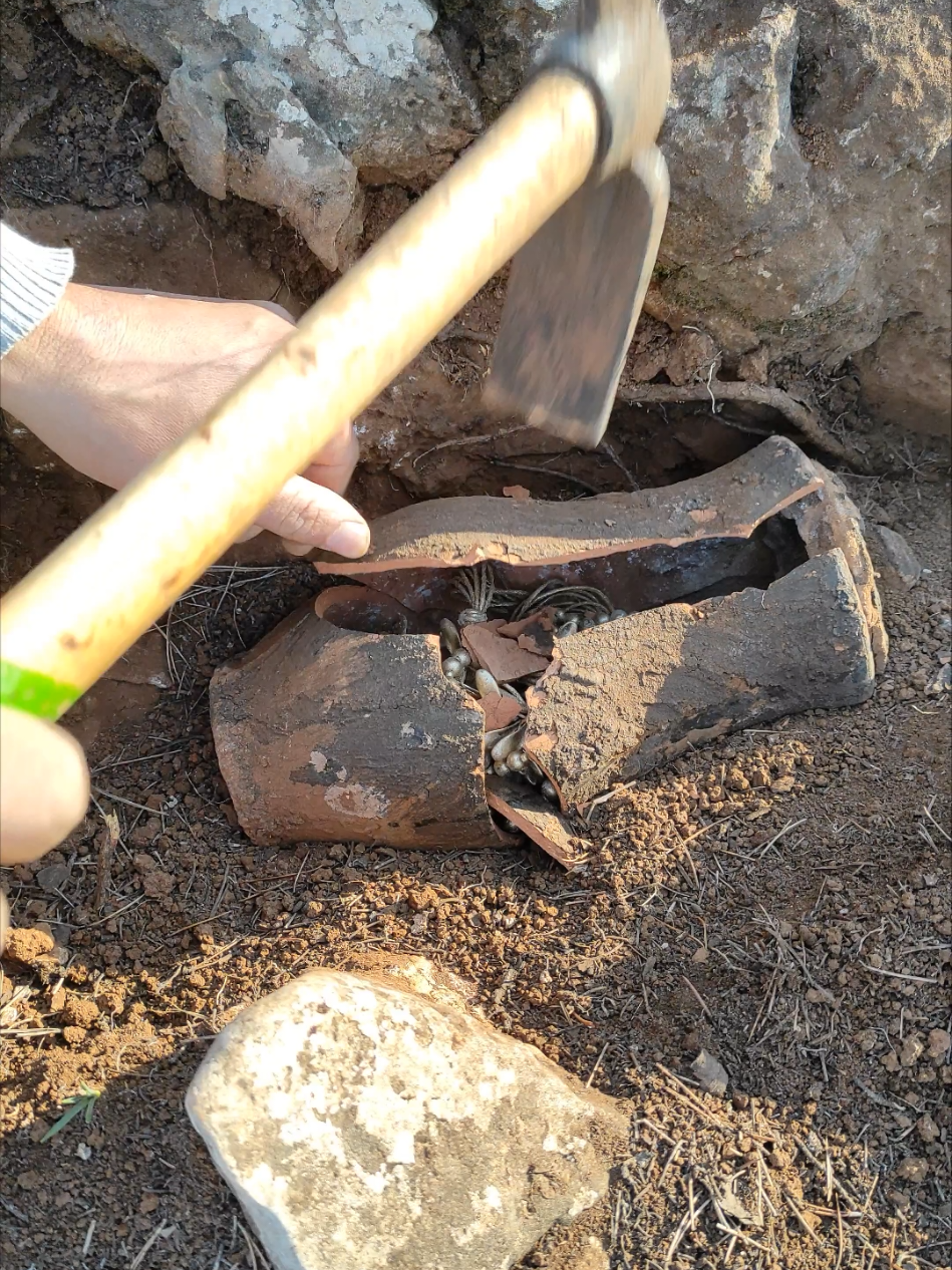 adventure treasure 🤫🏺#دفائن #treasurehunt #gold #كنوز #adventure 