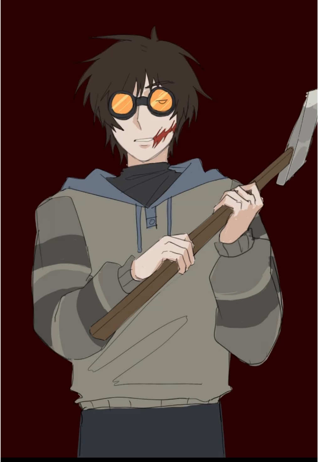 🪓🪓🪓#creepypasta #ticcitoby 