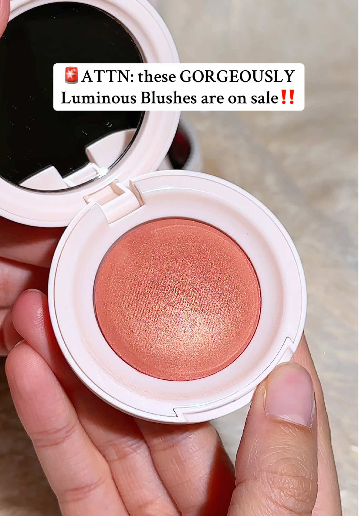 So glowyyyyyy ✨✨✨✨ Rare Beauty Soft Pinch Luminous Powder Blush: 🍷Truth 🍊Joy 🥮Love @Rare Beauty #rarebeauty #rarebeautyblush #TikTokShopBlackFriday #TikTokShopCyberMonday #BFCM 