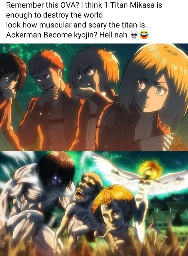 إذا كنت تظن أن تيتان إرين مرعب… فانتظر لحظة وشوف الـ OVA اللي ظهرت فيه 