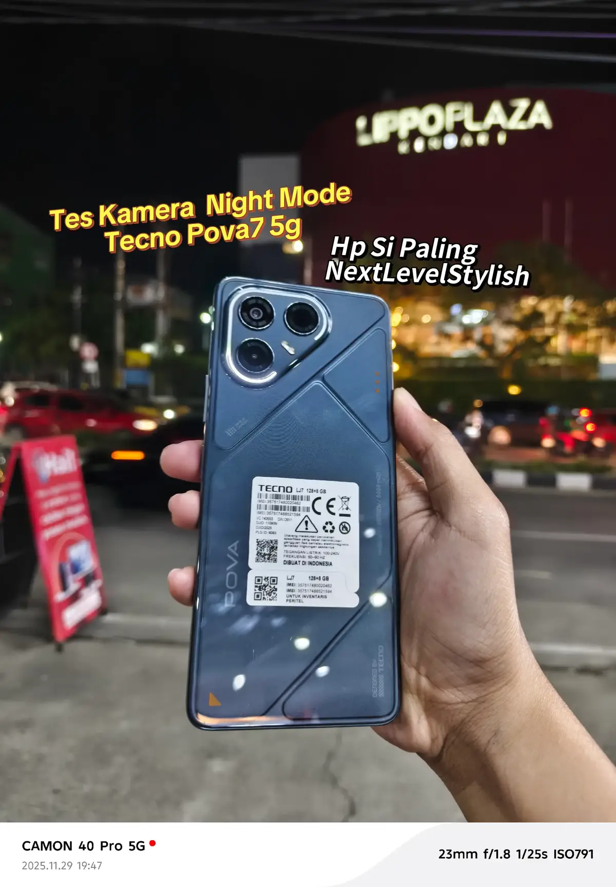 Hp Gaming NextLevelSytlish Secakepp Ini Hasilnyaa🔥🔥 @TECNO Sulawesi  #tecnoindonesia #tecnopromotor #tecnosulawesi #pova7series #pova75g 