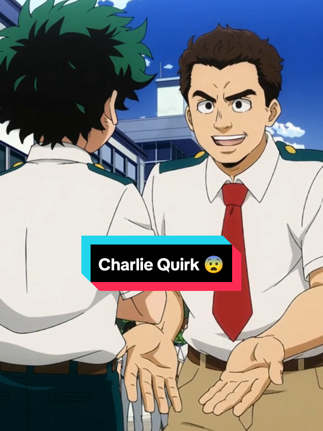They done shot Charlie Quirk 😭 #mha #anime #charliekirk  #fyp #viral 