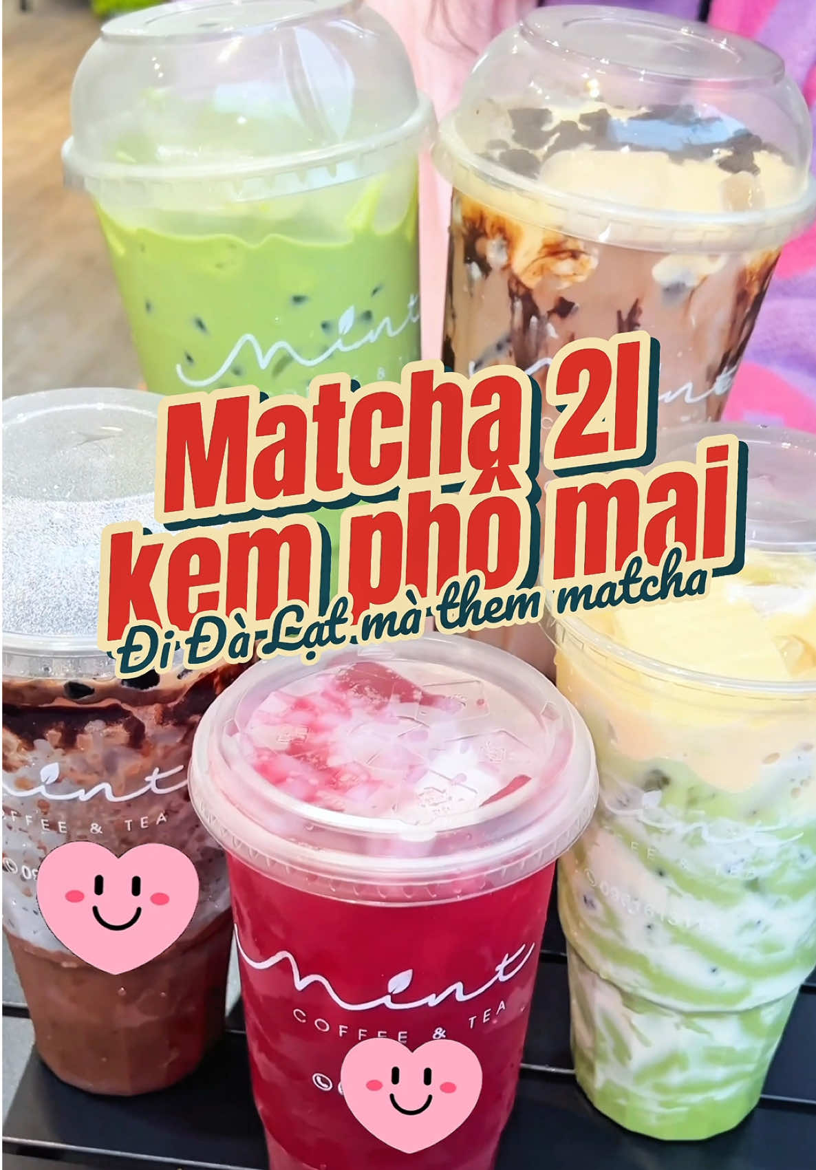 Lên Đà Lạt kiếm ly matcha latte thêm kem phô mai mặn 2 lít thì chỉ có ở đây có #LearnOnTikTok #AnCungTikTok #vtmgr #tebefood #HappyVietNam 