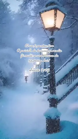 El va fi pentru tine,o pricină de bucurie și veselie și multi se vor bucura de nasterea Lui!Luca 1:14#cuvintecrestine #foryoupage❤️❤️ 