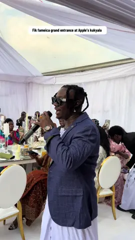Fik fameica grand entrance at  Apple’s kukyala #foryoupage #trizzymedia #Love #apple @Apple256 